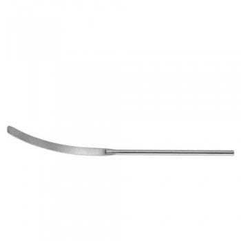 Heifetz Brain Spatulas Round Handle Stainless Steel, 20 cm - 8" Blade Size 17 mm